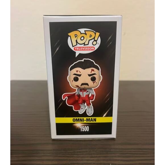 EXCLUSIVE BLOODY Omni Man Invincible Funko Pop #1500 Television Animation TV - Picture 4 of 5